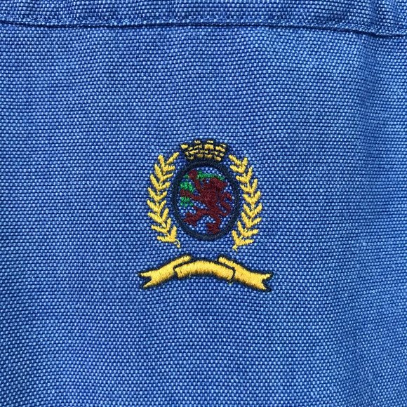 Vintage 90s Tommy Hilfiger Embroidered Logo Button Shirt - Picture 4 of 11
